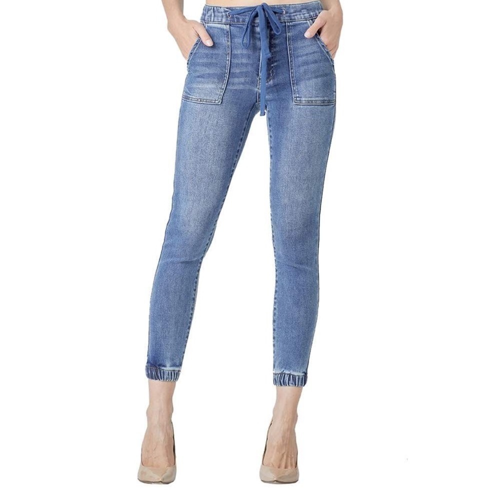 Risen Mid-Rise Jogger Style Skinny Jeans Size 31
